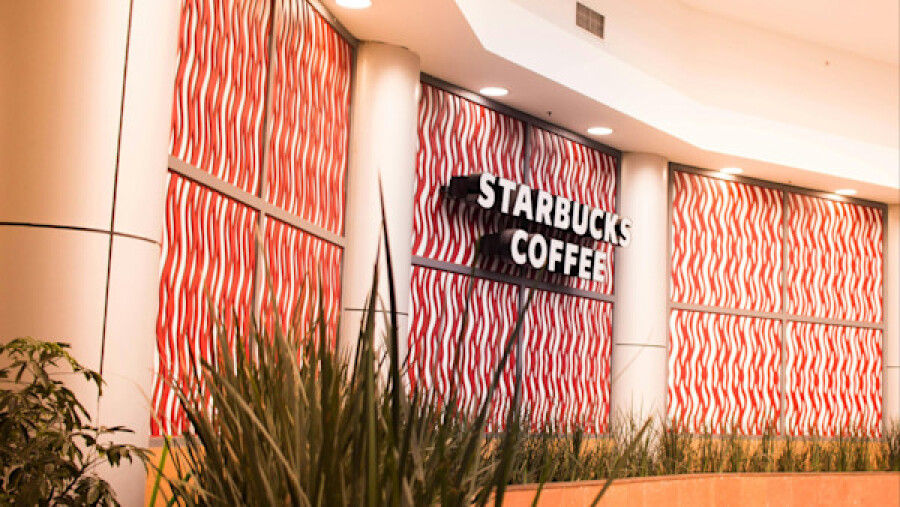 Starbucks Coffee Hallway