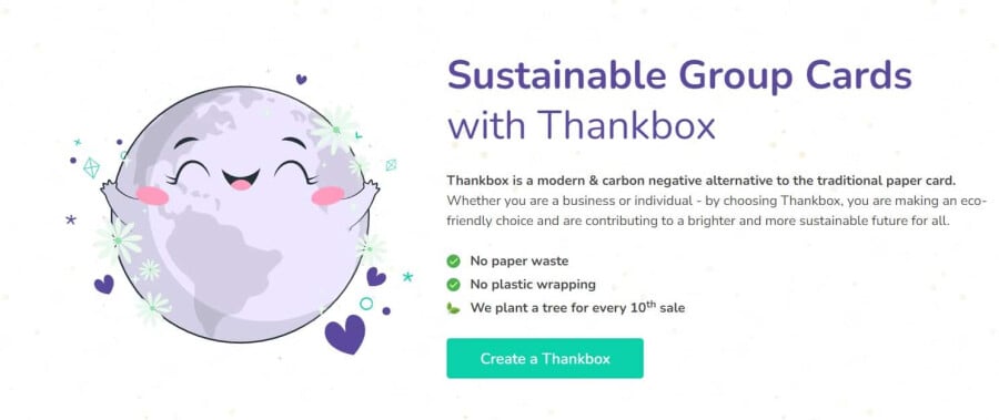 Thankbox Sustainability Pledge